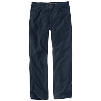 Image of Carhartt Mens Rugged Flex Rigby Five Pocket Pant, Navy 1, 54