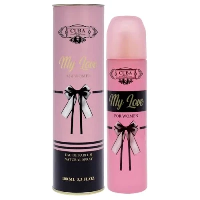 Image of Cuba My Love for Women 3.3 oz EDP Spray