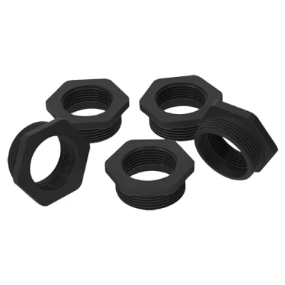 Image of Kalitec G6322510 Reduction M32/M25 Plastic Black I Reducer Cable Gland Hexagonal M25 Female Thread M32 Male IP68 Pack of 5