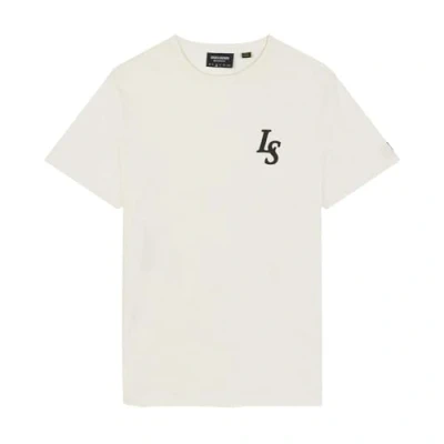 Image of Lyle &amp; Scott CLUB Emblem Basic Tshirt, Men&#039;s, Size: XL, Chalk