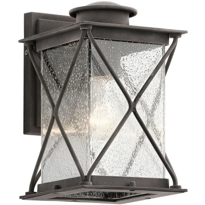 Image of Argyle 1 Light Small Outdoor Wall Lantern Zinc IP44, E27