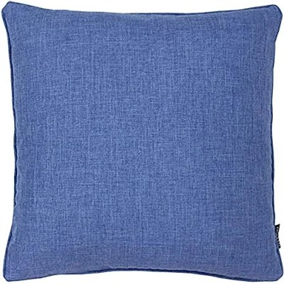 Image of Riva Home Twilight Piped Reversible Cushion Cover Blue One Size