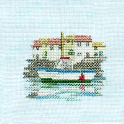Image of Bothy Threads Cross Stitch Kit Minuets Harbour