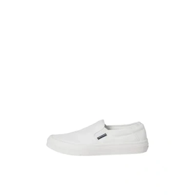 Image of Jack &amp; Jones Jfwbayswater Slipons, Men&#039;s, Size: 8, Bright white Polyester