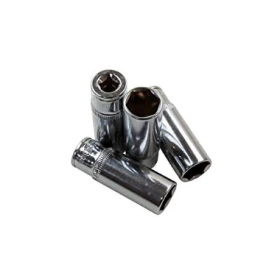 Image of US PRO Tools 13mm Single Deep Socket 1/4&quot; Drive 6 Point 2225