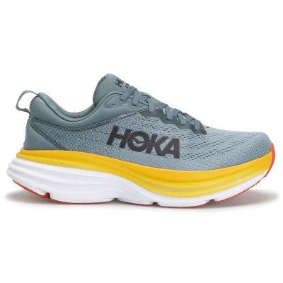 Image of HOKA Bondi 8 Neutral running shoes, Men&#039;s, Size: 11, Goblin blue/mountain spring Textile/synthetics