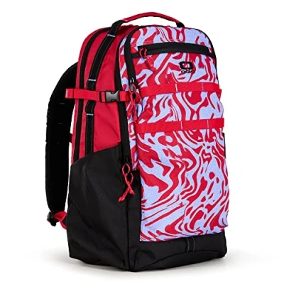 Image of OGIO Alpha 25L Backpack Red Melting Geos