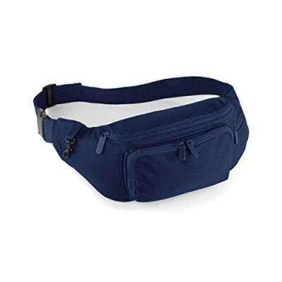 Image of QUADRA BELT BAG BUM BLACK OR NAVY BLUE (NAVY BLUE)