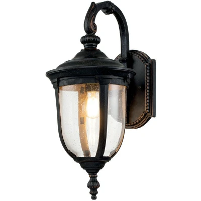 Image of Cleveland Outdoor Wall Lantern Weathered Bronze, IP44