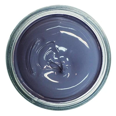 Image of Famaco 50ml Blue Lavande Leather Deluxe Boot and Shoe Cream Polish With Polishing Duster Long Lasting Shine Protector Kit for Boots Shoes