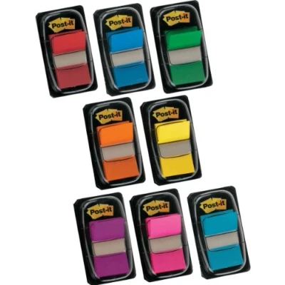 Image of Post it Index Blue 1 Inch 680 2