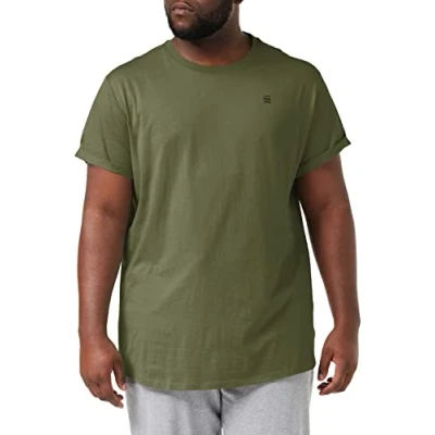 Image of G STAR LASH Basic Tshirt Compact combat, Men&#039;s, Size: XS, combat