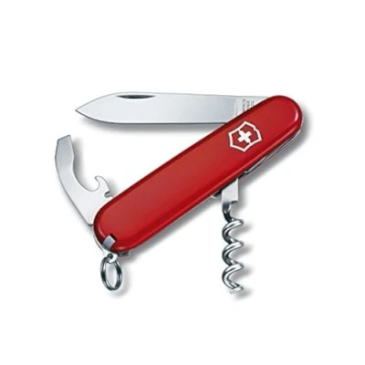 Image of Victorinox, Waiter, Swiss Army Pocket Knife, Medium, Multi Tool, Camping, 9 Functions, Blade, Bottle opener, Can opener