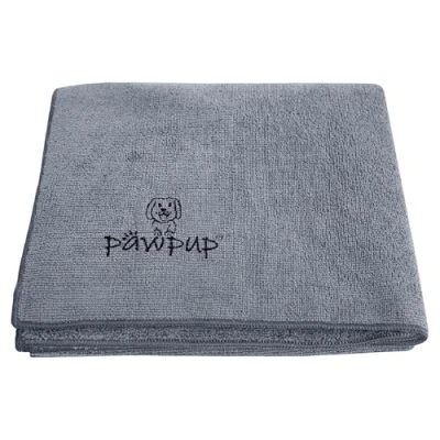 Image of PAWPUP Dog Towel Super Absorbent Microfibre Pet for Dogs Cats and other Pets (140 x 70 cm, Brown)