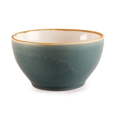Image of Olympia Kiln Bowl Ocean 140mm 55 Rimmed Serving Dishes Kitchen Tableware 6pc