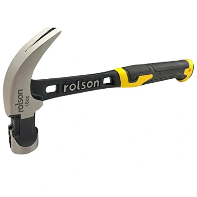 Image of Rolson 10431 Solid Forged Claw Hammer 16 oz (450g)