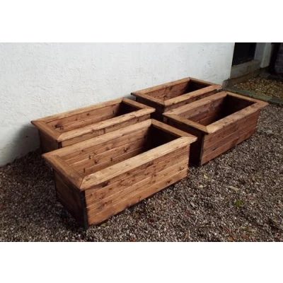 Image of Charles Taylor 4 Piece Country Large Rectangular Trough W830xL410xH320mm