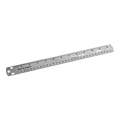 Image of Birzman Spoke Ruler,Silver,24 x 9 4 cm; 25 Grams