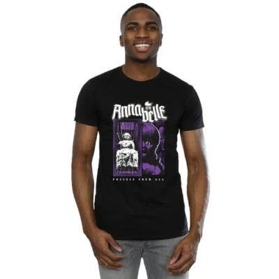 Image of Absolute Cult Annabelle Men&#039;s Doll Poster T Shirt Black Large