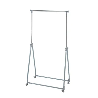 Image of Wenko 4364100100 Clothes stand ,Foldable height adjustable, Metal Chrome plated, 88 x 100168 1149 cm,