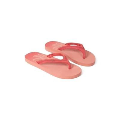 Image of Animal Swish Womens Flip Flops Lightweight, Comfortable &amp; Slip on Footwear with Padded Straps For Spring Summer, Beach, Walking, Outdoors Coral Adult Shoe Size 5