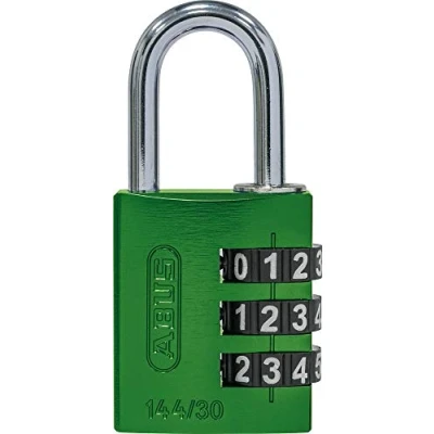 Image of ABUS 144/30 combination lock with large numbers., 80793