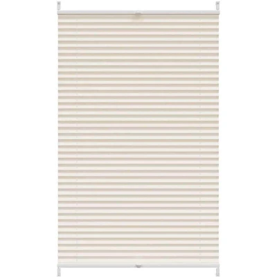 Image of vidaXL Plisse Blind 70x150cm Creme