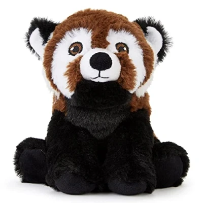 Image of Zappi Co 100% Recycled Plush Red Panda Toy (13 15cm) Stuffed Soft Cuddly animals Collection For New Born Child