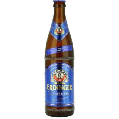 Image of Erdinger Hefe Weissbier Alcohol free 500ml Case of 12