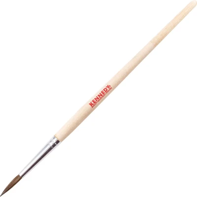 Image of 5x Kennedy No.6 Soft Hair Artist Brush Wooden Handle