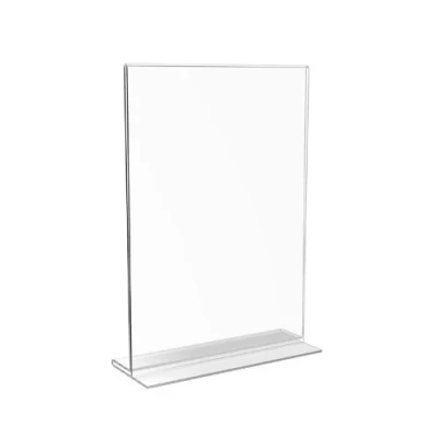 Image of Displaypro A5 Clear Double Sided Acrylic Menu Desktop Counter Poster Holder Sign Display Stand Free Shipping!