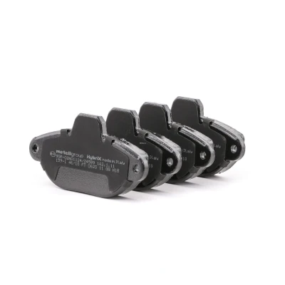 Image of 77362248 Brake pad set METELLI 22 0159 1 prepared for wear warning indicator FIAT: Panda II Hatchback, Punto Seicento / 600 Hatchback