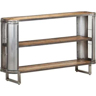 Image of vidaXL Sideboard 120x30x73 cm Solid Mango Wood