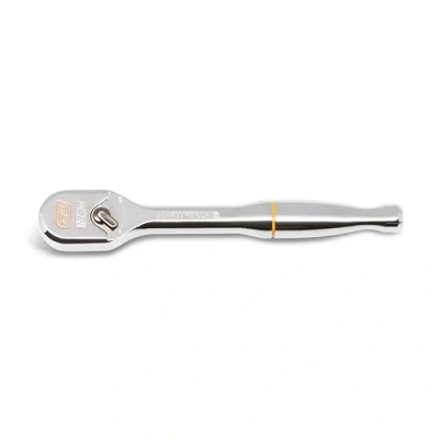 Image of GEARWRENCH 1/4&quot; Drive 120XP Full Polish Chrome Teardrop Ratchet 81011XP