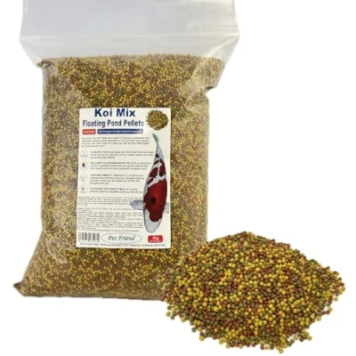 Image of Pet Friend Koi Mix Pond Fish Food 3kg 3mm Pellet