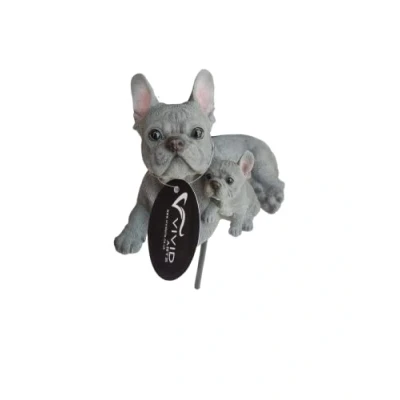 Image of Vivid Arts Plant Pals (Blue French Bulldog with Pup)