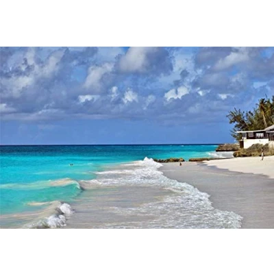 Image of YKJPD Barbados Beach Jigsaw Puzzles For Adults 1000 Piece Diy Puzzle Kids Wooden Toys