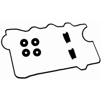 Image of 11183740102x, 1118374010x2, 1121374020, 90480130054x, 9048013005x4 Gasket Set, rocker cover BGA RK5395 TOYOTA: MR2 II Coupe, Carina E Hatchback