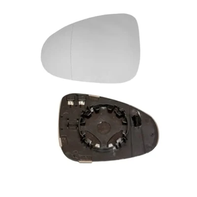 Image of Wing Mirror Glass for VW Touareg 2010 2011 2012 2013 2014 2015 2016 2017 Heated Left Hand Side UK Passenger