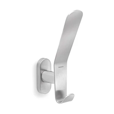 Image of Blomus Justo 63260 Wall Hook Single Flat, Silver