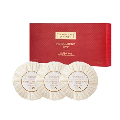 Image of The Merchant of Venice White Gardenia Soap 3 x 100g