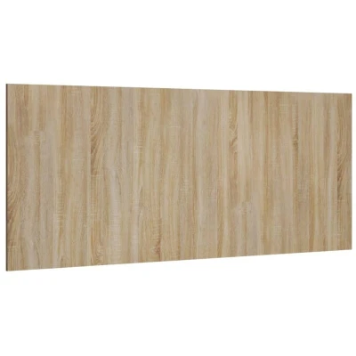 Image of vidaXL Bed Headboard Sonoma Oak 200x1.5x80 cm Engineered Wood