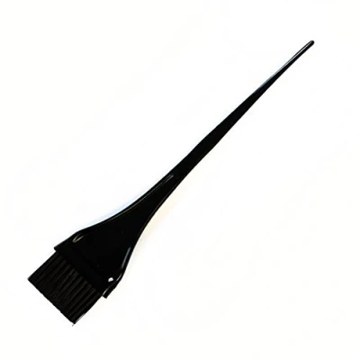Image of Hair Tools Mixing Applicator Tint Brush for Applying Dye, Bleach, Tint, Toner, Highlights and Conditioner. Colouring with Tapered End Sectioning. (Standard Black)