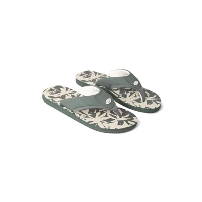 Image of Animal Jekyl Mens Recycled Flip Flops Slip on, Lightweight &amp; Comfortable with Soft Padded upper Straps Best for Spring Summer, Beach Outdoors Light Khaki Adult Shoe Size 7
