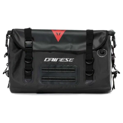 Image of Dainese Explorer Wp Duffel Bag 45L, Motorbike Travel Bag, Waterproof Material, PVC, for Men and Women, Black
