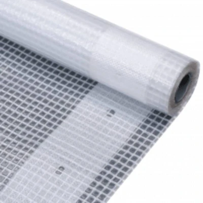 Image of vidaXL Leno Tarpaulins 2 pcs 260 g/m² 2x10 m White