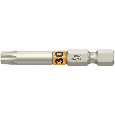 Image of Wera 05060510001 Bit with Holding Function, 867/4 TORX® HF, TX 30 x 50 mm