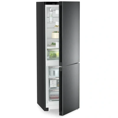 Image of LIEBHERR CBNbda5223 60/40 Fridge Freezer Black, Black