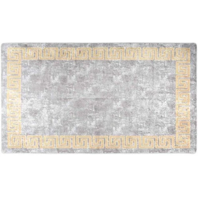 Image of vidaXL Rug Washable 190x300 cm Grey Anti Slip