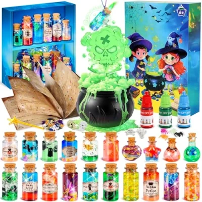 Image of Subtail Potion Making Kit Children Potions Kits for Kids Girls Toys Age 6 7 8 9 10 Halloween Crafts Creative Magic Mix Craft Birthday Gifts Year Olds